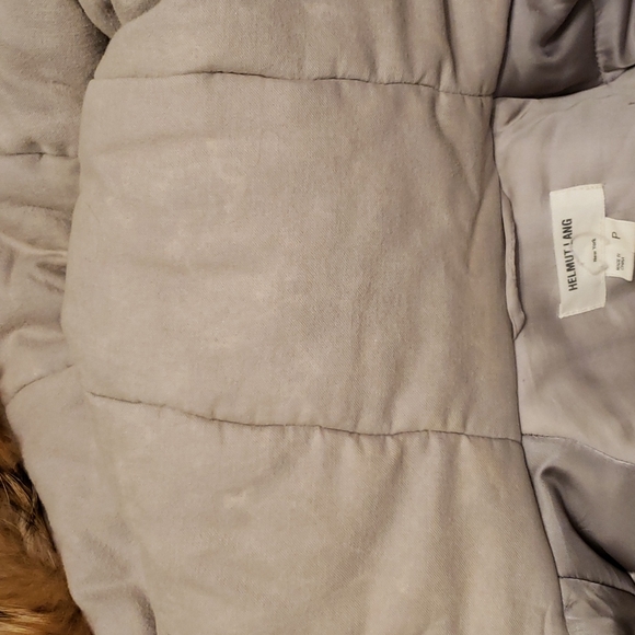 Helmut Lang Padded Jacket w Fur Trimmed Hood - Picture 13 of 15